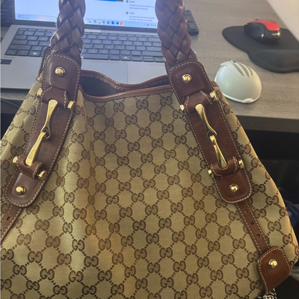 Gucci Brown Monogram Women's Bag